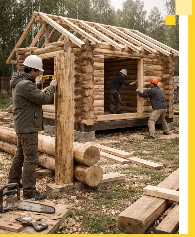 Строительство бань для дачи под ключ в Батайске с доставкой и монтажом