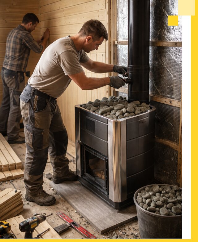 Проектирование и строительство парилок для бани в Батайске под ключ