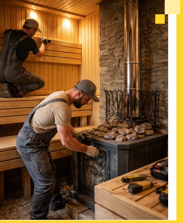 Комплексный дизайн бань, саун и зон отдыха в Батайске