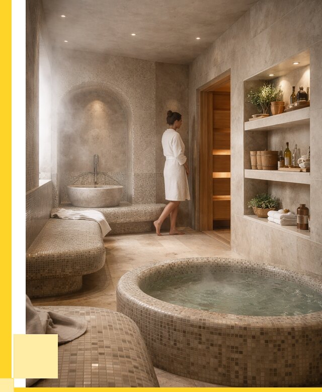 Строительство бани с хамамом в Батайске от 759075 р. | ЭриданБтс