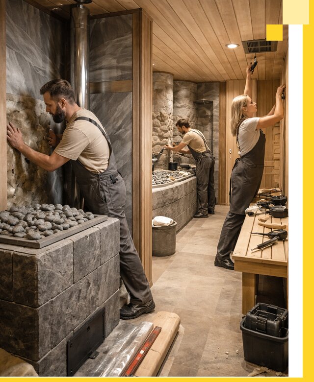 Строительство бань и SPA процедур в Батайске под ключ и отделкой