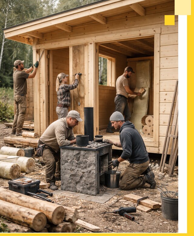 Купить баню под ключ в Батайске строительство монтаж отделка