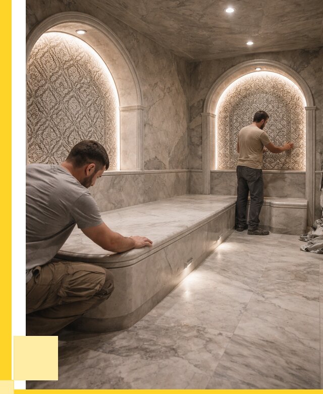 Турецкие бани под ключ в Батайске от 253025 р. | ЭриданБтс