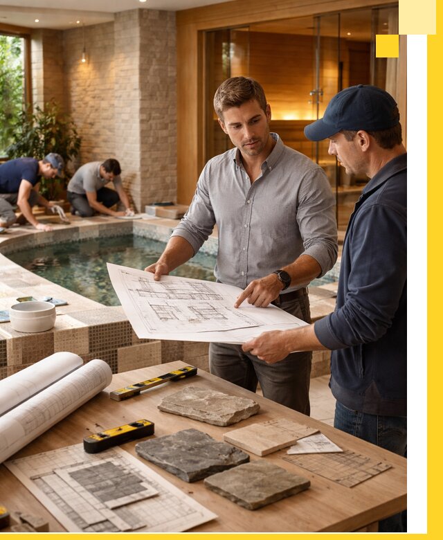 Проектирование SPA зон под ключ в Батайске с инженерией